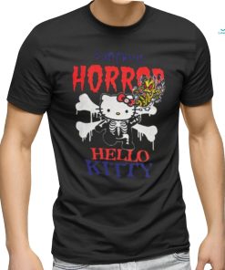 Vintage Hello Kitty X Balzac Shocking Horror Anime Shirt, hoodie, sweater, long sleeve and tank top Vintage Hello Kitty X Balzac Shocking Horror Anime Shirt