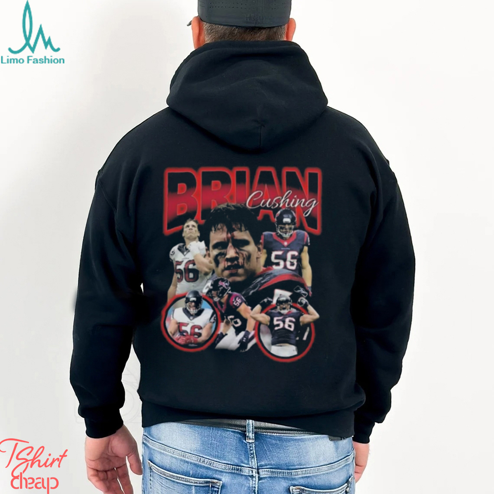 Vintage Houston Brian Cushing T Shirts Vintage Houston Brian Cushing T Shirts