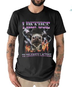 Vintage I Refuse To Tolerate Lactose Shirt