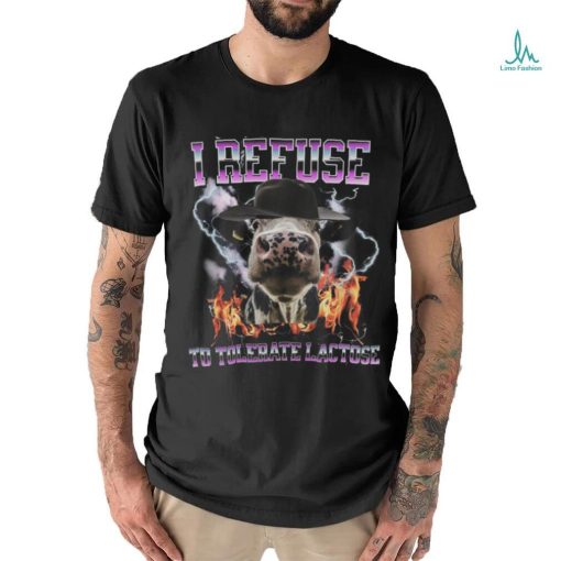 Vintage I Refuse To Tolerate Lactose Shirt