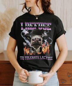 Vintage I Refuse To Tolerate Lactose Shirt