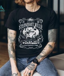 Vintage Mickey Mouse Steamboat Willie 1928 sound cartoon a walt Disney comic shirt