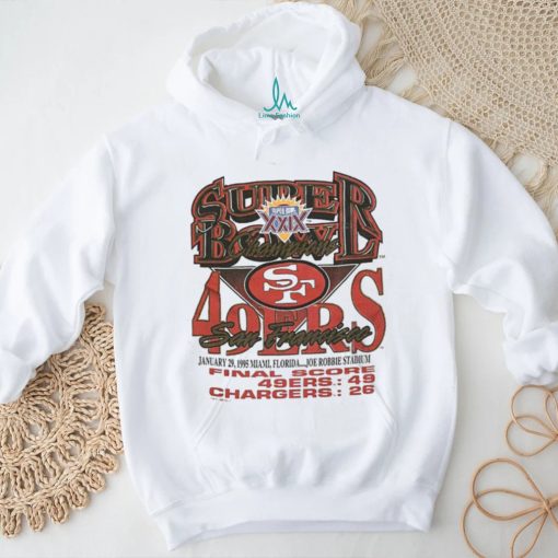 Vintage NFL 1995 49ers SUPER BOWL T shirt
