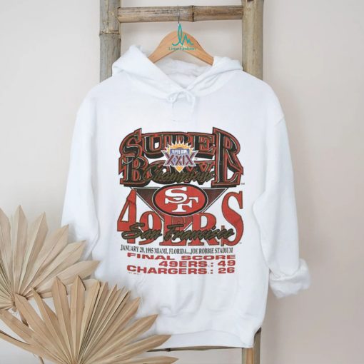 Vintage NFL 1995 49ers SUPER BOWL T shirt