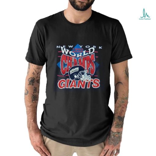 Vintage Original 1990 NFL New York Giants SuperBowl Champs T Shirt
