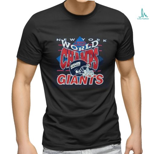 Vintage Original 1990 NFL New York Giants SuperBowl Champs T Shirt