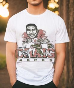 Vintage Roger Craig San Francisco 49ers Caricature T shirt Nfl football 1987