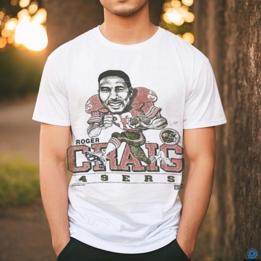 Vintage Roger Craig San Francisco 49ers Caricature T shirt Nfl football 1987