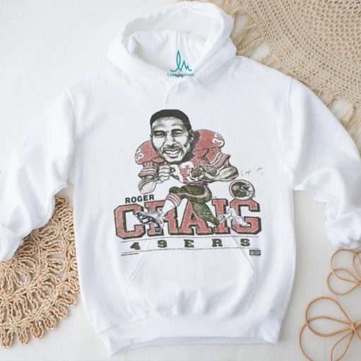 Vintage Roger Craig San Francisco 49ers Caricature T shirt Nfl football 1987