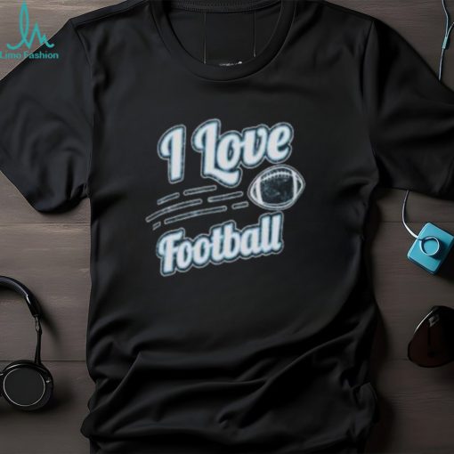Vintage Sunday Funday Classic Football Arch I Love T Shirt