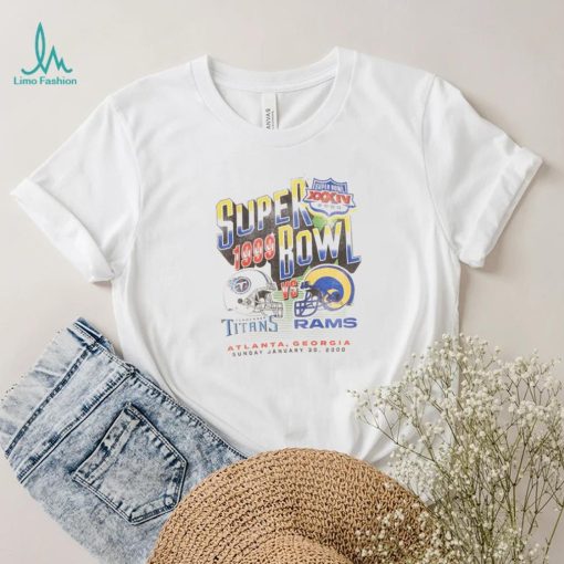 Vintage Super Bowl Graphic Tee Shirt