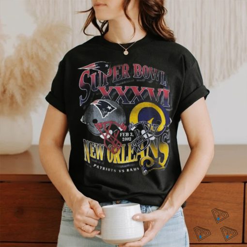 Vintage Super Bowl Graphic Tee in Black Texture shirt