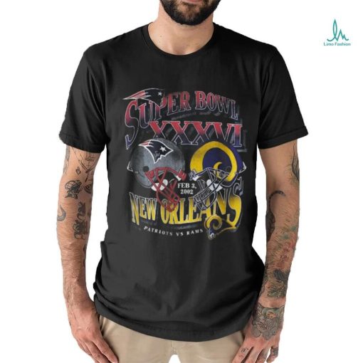 Vintage Super Bowl Graphic Tee in Black Texture shirt