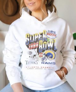 Vintage Super Bowl Graphic Tee in Off White Super Bowl Graphic shirt