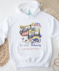 Vintage Super Bowl Graphic Tee in Off White Super Bowl Graphic shirt