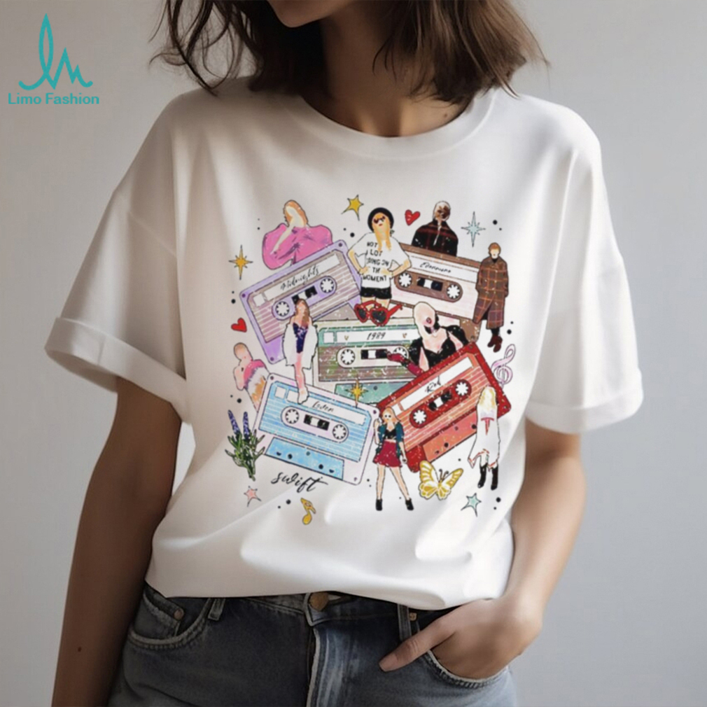 Vintage Taylor Swiftie Merch The Eras Tour 2024 Midnights Album Illustration Photo T Shirt Vintage Taylor Swiftie Merch The Eras Tour 2024 Midnights Album Illustration Photo T Shirt