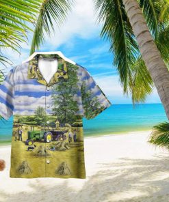 Vintage Tractor Hawaii Shirt 3D Printed Gift For Summer