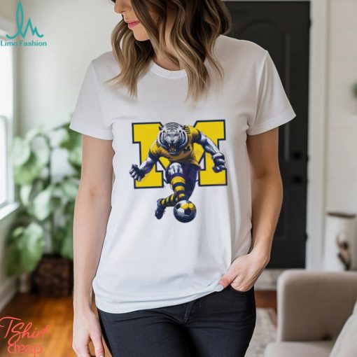 Vintage University of Michigan Wolverines Football Shirt