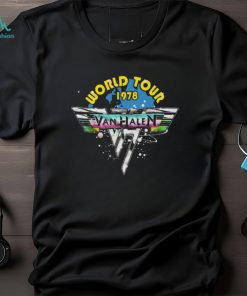 Vintage Van Halen World Tour 1978 T shirt