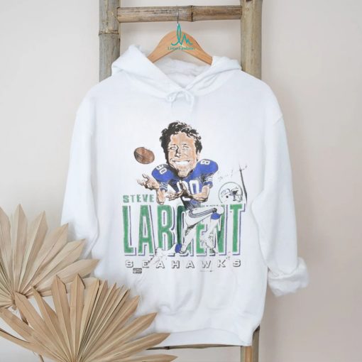 Vintage Vintage 80s Seahawks Steve Largent NFL Caricature T Shirt