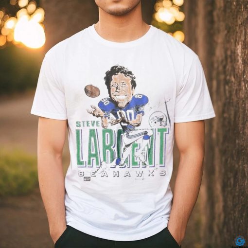 Vintage Vintage 80s Seahawks Steve Largent NFL Caricature T Shirt