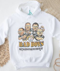 Vintage Vintage 90s Pittsburgh Steelers Caricature Bad Boys T Shirt