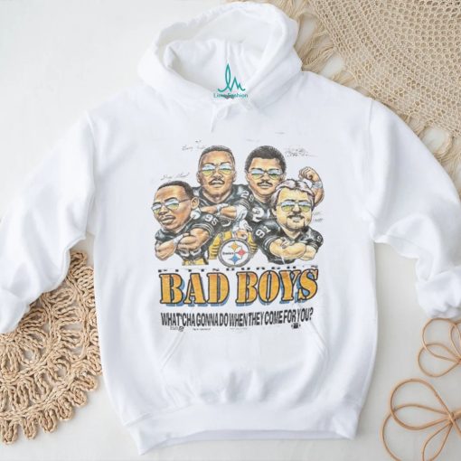 Vintage Vintage 90s Pittsburgh Steelers Caricature Bad Boys T Shirt