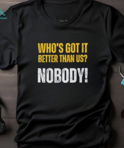 Vintage Who’s Got It Better Than Us Shirt, National Champions Short Sleeve T Shirt