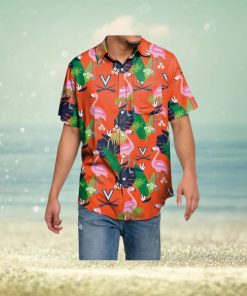 Virginia Cavaliers Floral Hawaiian Shirt