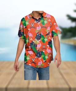 Virginia Cavaliers Floral Hawaiian Shirt