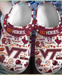 Virginia Tech Hokies Ncaa Go Hokies Clogs Crocs