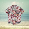 Virginia Tech Hokies Floral Hawaiian Shirt