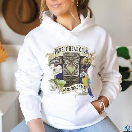 Virginia salt salt salt parrot head club of richmond shirt