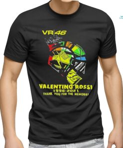 Vr 46 Valentino Rossi 1996 2021 Thank You For The Memories Shirt