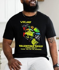 Vr 46 Valentino Rossi 1996 2021 Thank You For The Memories Shirt, hoodie, sweater, long sleeve and tank top Vr 46 Valentino Rossi 1996 2021 Thank You For The Memories Shirt