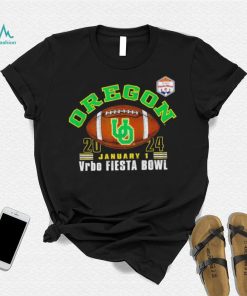 Vrbo fiesta bowl january 1 2024 Oregon Ducks football logo shirt