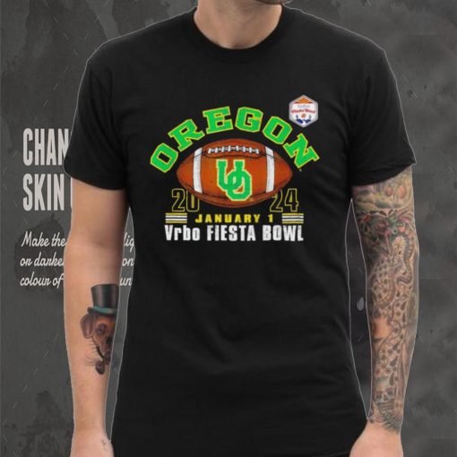 Vrbo fiesta bowl january 1 2024 Oregon Ducks football logo shirt