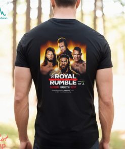 WWE Royal Rumble Fatal 4 Way Match For The Undisputed WWE Universal Championship Roman Reigns Vs Randy Orton Vs AJ Styles Vs LA Knight Unisex T Shirt