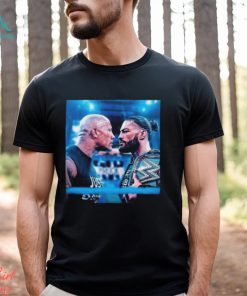 WWE Wrestle Mania 40 The Rock And Roman Reigns Face To Face Find Out The Real Head Of The Table Unisex T Shirt