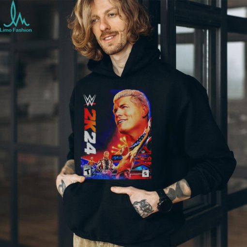 WWE2K24 Deluxe Edition Crowd Is Here Cody Rhodes T Shirt