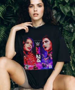 WWE2K24 Deluxe Edition Two Groundbreaking Superstars One Historic Cover Rhea Ripley And Bianca Belair T Shirt, hoodie, sweater, long sleeve and tank top WWE2K24 Deluxe Edition Two Groundbreaking Superstars One Historic Cover Rhea Ripley And Bianca Belair T Shirt