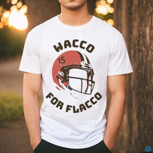 Wacco For Joe Flacco Cleveland Browns Helmet Shirt