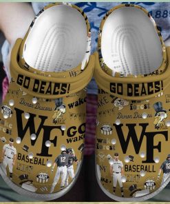 Wake Forest Demon Deacons Ncaa Sport Crocs