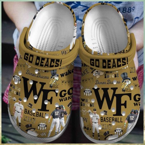 Wake Forest Demon Deacons Ncaa Sport Crocs