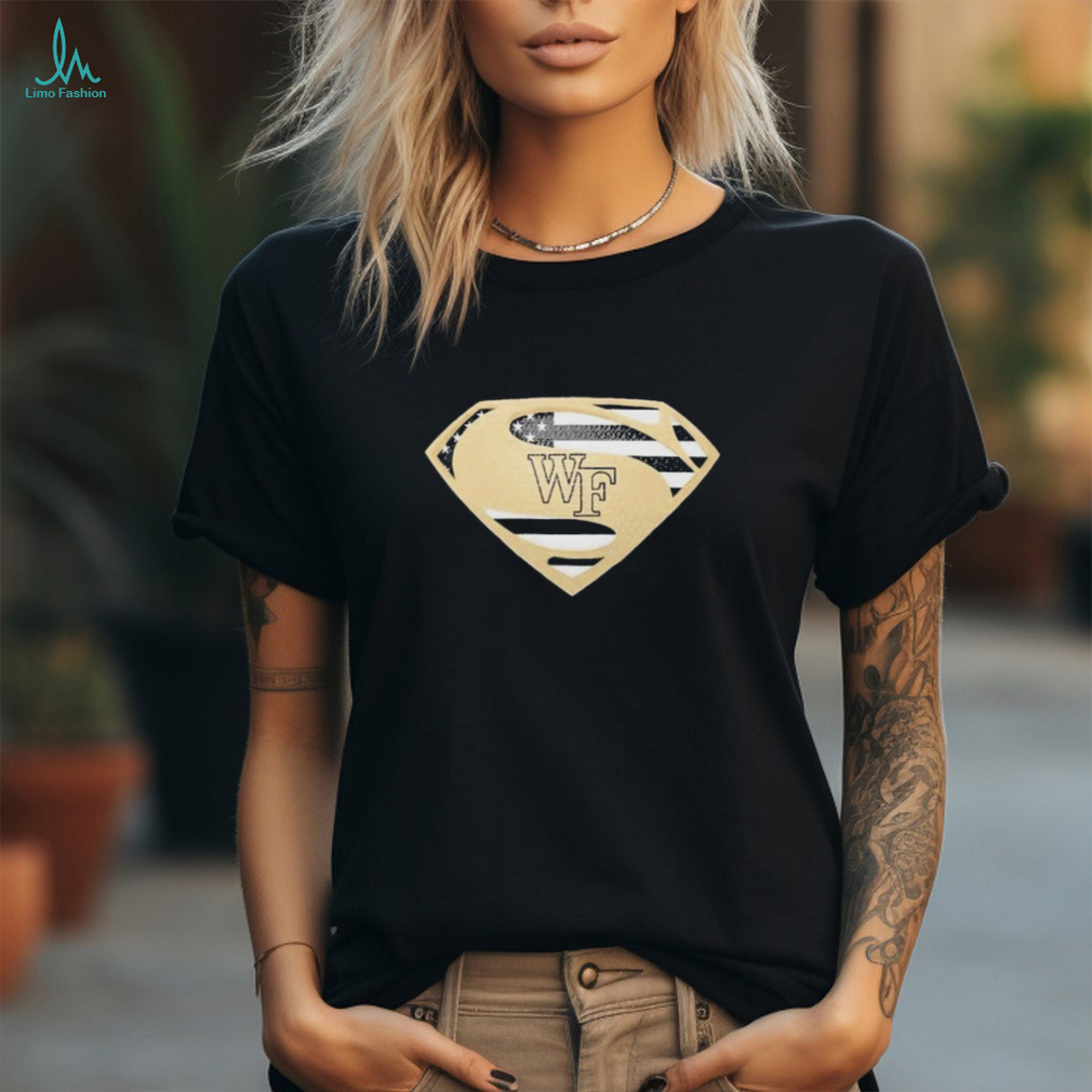 Wake Forest Demon Deacons Superman logo shirt Wake Forest Demon Deacons Superman logo shirt