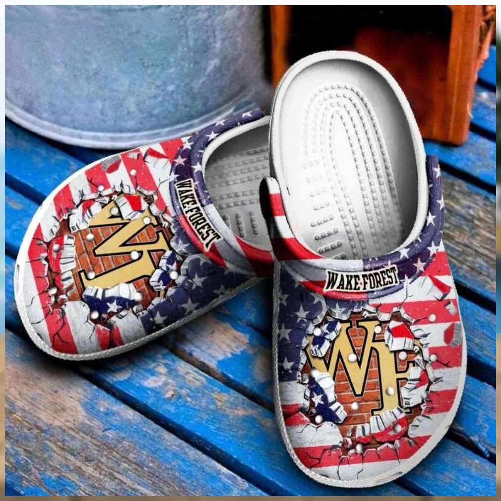 Wake Forest Football Ncaa Crocs Wake Forest Football Ncaa Crocs