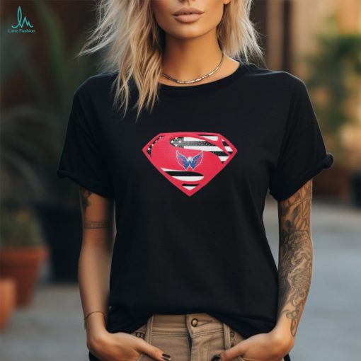 Washington Capitals Superman logo shirt