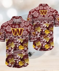 Washington Commanders Hawaii Shirt Trending Summer For NFL Fans