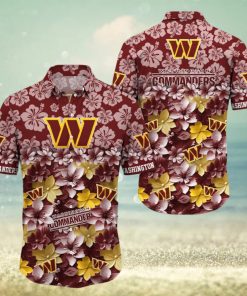 Washington Commanders Hawaii Shirt Trending Summer For NFL Fans