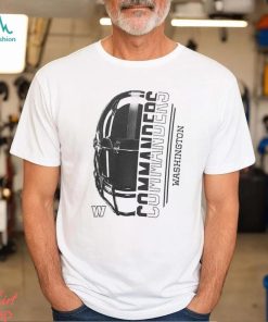 Washington Commanders Starter Half Helmet Logo White T Shirt